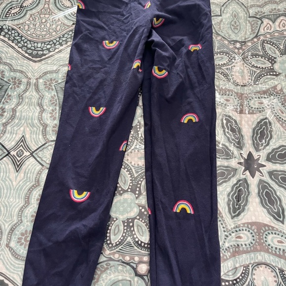Old Navy Navy Pants with Rainbow Detail - Picture 1 of 5